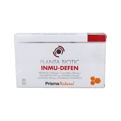 PRISMA NATURAL Inmu-Defen 20Amp. Complemento Alimenticio para el Sistema Inmune con Vitaminas C y D PRISMA NATURAL Inmu-Defen 20Amp. Complemento Alimenticio para el Sistema Inmune con Vitaminas C y D