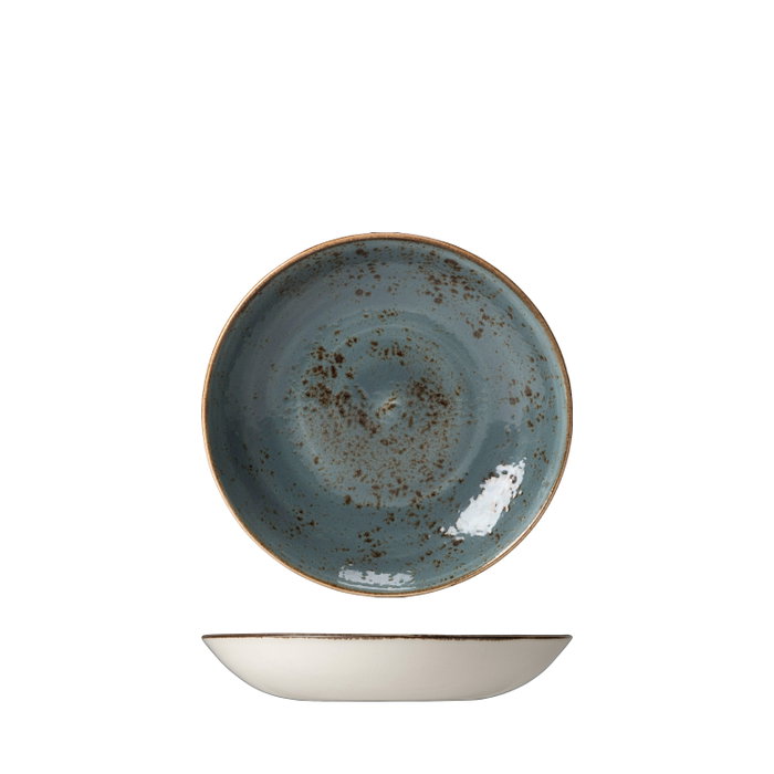 Steelite Bol Coupe Azul, Plato de Postre o Ensalada en Vitroporcelana, Diámetro 13 cm (Set de 24) Steelite Bol Coupe Azul, Plato de Postre o Ensalada en Vitroporcelana, Diámetro 13 cm (Set de 24)
