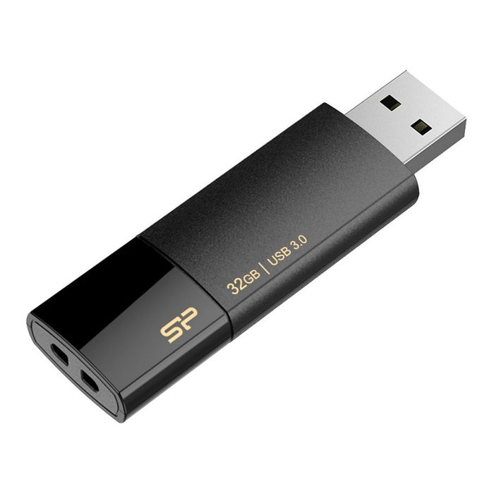 Silicon Power Blaze B05 32GB USB 3.2 Gen 1 Deslizar Negro