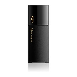 Silicon Power Blaze B05 32GB USB 3.2 Gen 1 Deslizar Negro