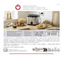 Basic Home Freidora Eléctrica con Cestillo 1000W 2.5L