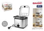 Basic Home Freidora Eléctrica con Cestillo 1000W 2.5L