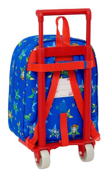 Moch Mochila con Carro 232+805 Toy Story "Good Vibes" para Niño 22x27x10cm