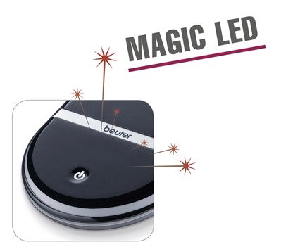 Beurer KS-36 Balanza de Cocina de Precisión con Pantalla Invisible