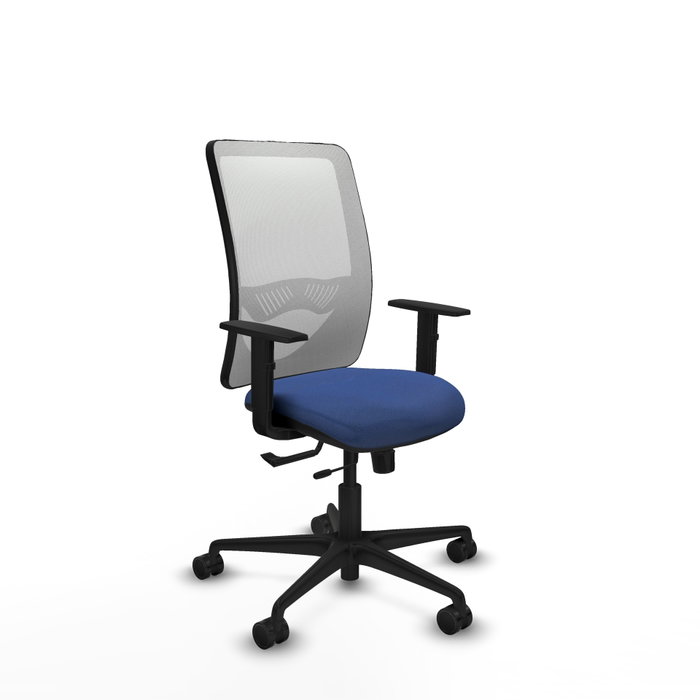PIQUERAS Y CRESPO Silla de oficina Zulema Azul marino y Blanco PIQUERAS Y CRESPO Silla de oficina Zulema Azul marino y Blanco