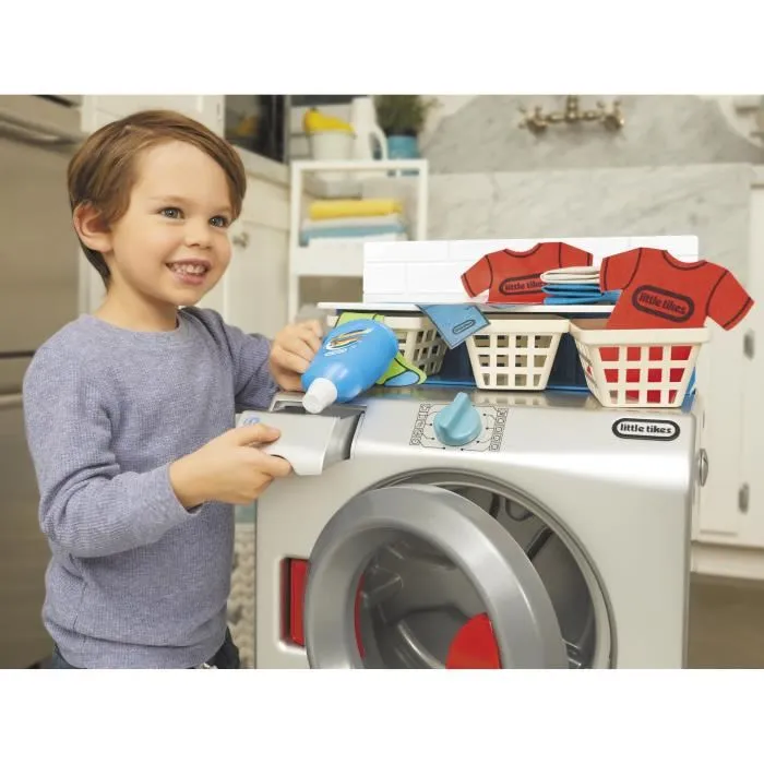 Little Tikes Mi primera lavadora y secadora interactiva con sonidos