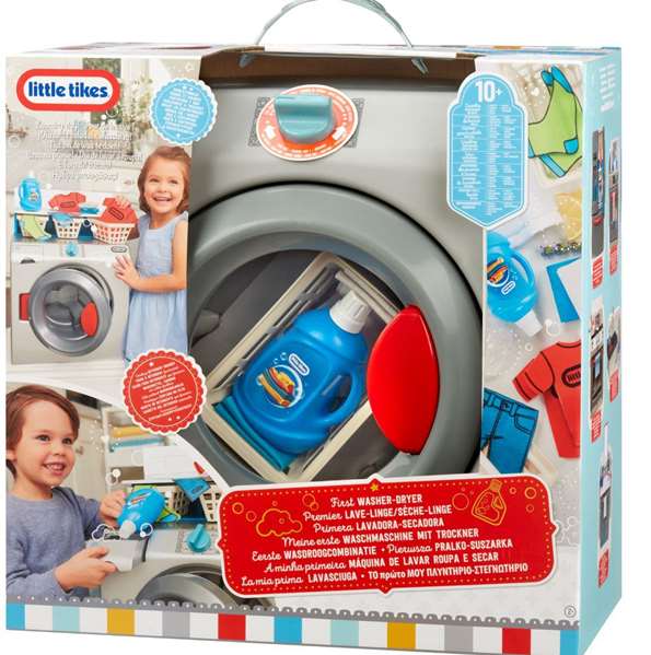 Little Tikes Mi Primera Lavadora Y Secadora 175084 Juguete Interactivo +2 Años