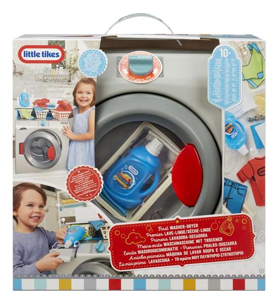 Little Tikes Mi Primera Lavadora Y Secadora 175084 Juguete Interactivo +2 Años Little Tikes Mi Primera Lavadora Y Secadora 175084 Juguete Interactivo +2 Años