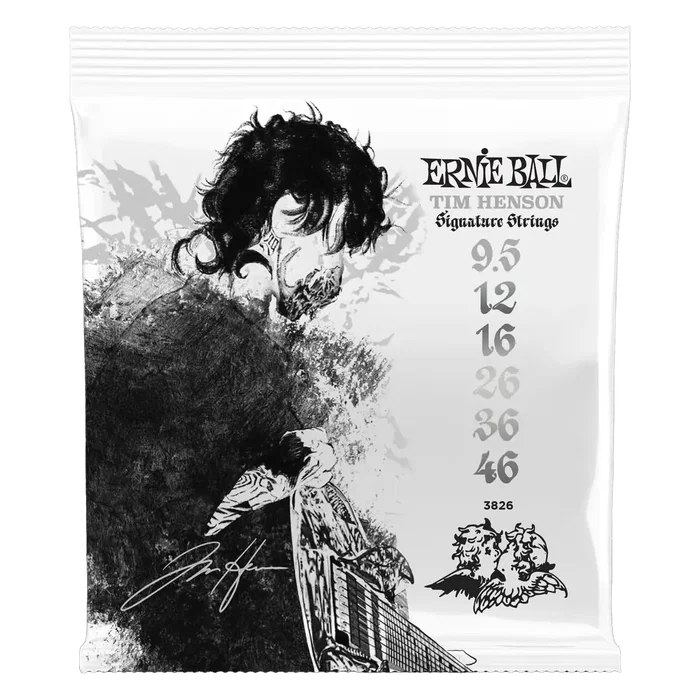 ERNIEBALL Tim Henson Signature 9.5-46 Cuerdas para Guitarra Eléctrica ERNIEBALL Tim Henson Signature 9.5-46 Cuerdas para Guitarra Eléctrica