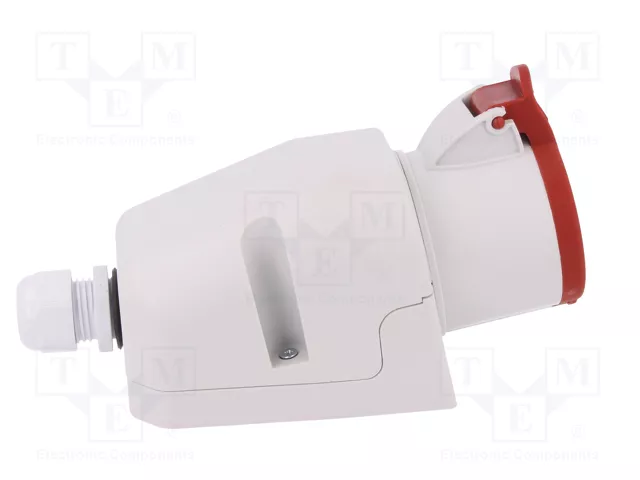 PAWBOL Conector de alimentación AC trifásico hembra 16A 400V 5 pines PAWBOL Conector de alimentación AC trifásico hembra 16A 400V 5 pines