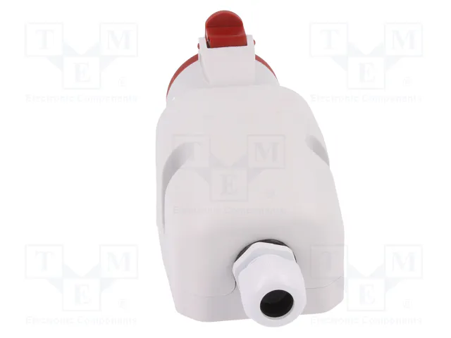 PAWBOL Conector de alimentación AC trifásico hembra 16A 400V 5 pines PAWBOL Conector de alimentación AC trifásico hembra 16A 400V 5 pines
