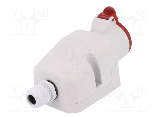 PAWBOL Conector de alimentación AC trifásico hembra 16A 400V 5 pines PAWBOL Conector de alimentación AC trifásico hembra 16A 400V 5 pines