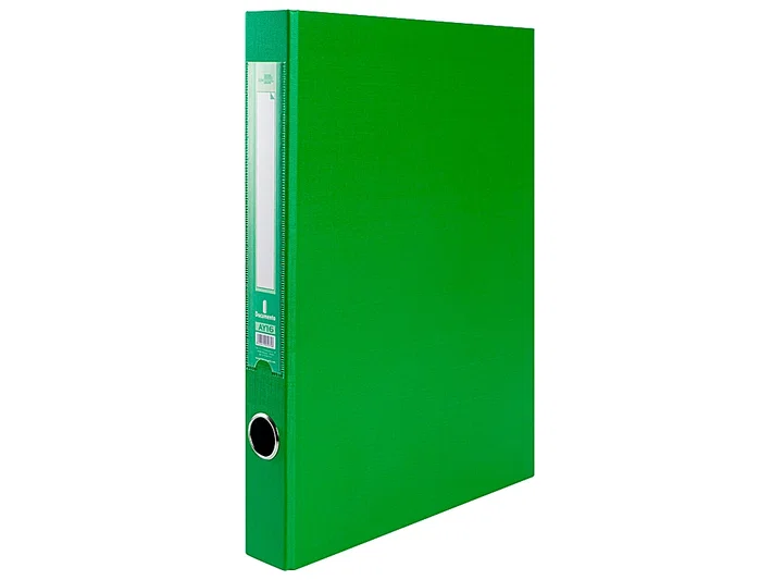 Liderpapel Carpeta de 2 anillas mixtas 25mm Folio Verde