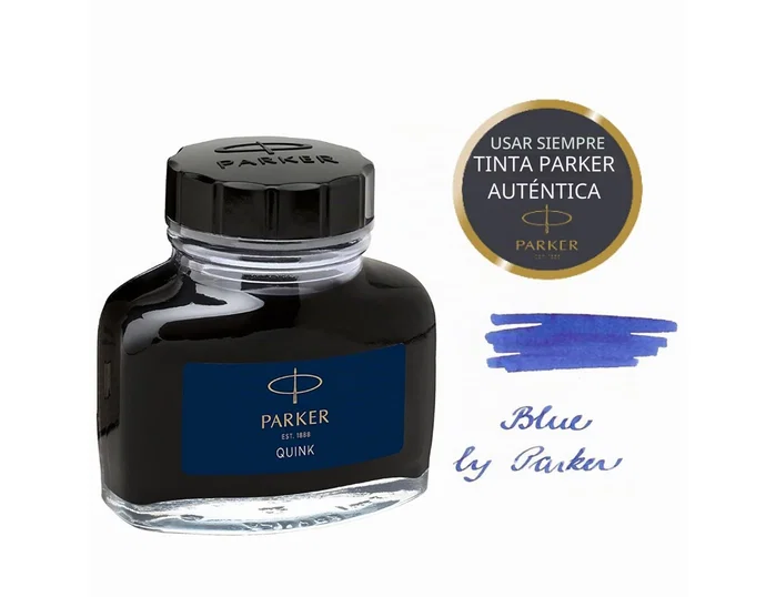 Parker Tinta Estilográfica Azul Permanente 57 ml