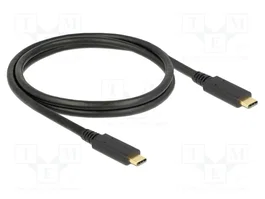 DeLOCK Cable USB Type-C™ a USB Type-C™ 1 m 10 Gbps PD 5 A E-Marker