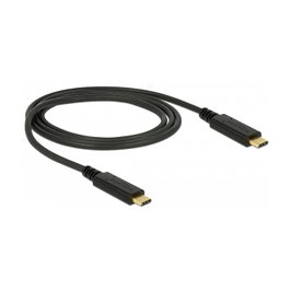 DeLOCK Cable USB Type-C™ a USB Type-C™ 1 m 10 Gbps PD 5 A E-Marker