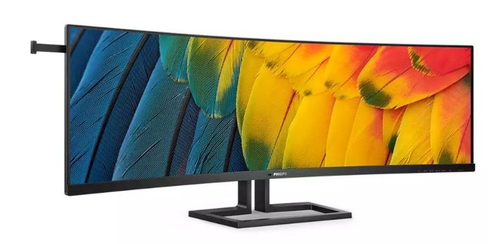 Philips Monitor Profesional Curvo 45B1U6900C 44.5 pulg. Dual QHD