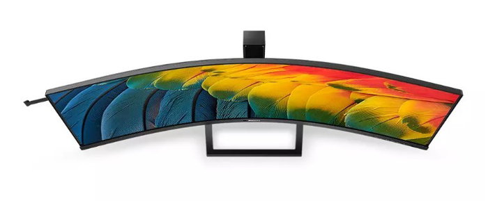 Philips Monitor Profesional Curvo 45B1U6900C 44.5 pulg. Dual QHD