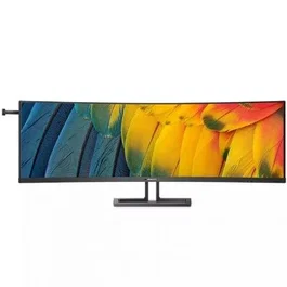 Philips 45B1U6900C Monitor Profesional Curvo SuperWide 44.5" 5120x1440 Dual QHD USB-C 100W KVM HDR400 Altavoces Altura Ajustable Negro