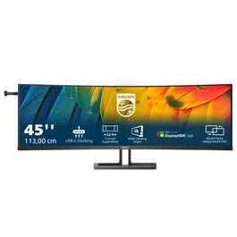 Philips 45B1U6900C Monitor Curvo SuperWide 44,5 5120x1440 USB-C
