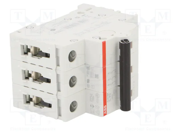 ABB S200M-C40 Interruptor magnetotérmico 3 polos 40A ABB S200M-C40 Interruptor magnetotérmico 3 polos 40A