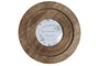 DKD Home Decor Marco de Fotos 10x10 Natural Mango y Cristal 20x20 cm