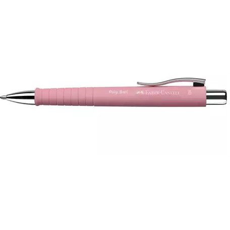 Faber Castell Poly Ball XB Rosa Tinta Azul