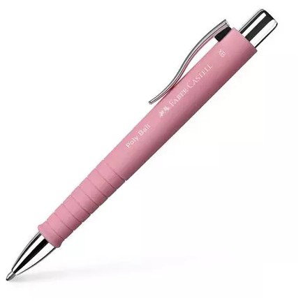Faber Castell Poly Ball XB Rosa Tinta Azul
