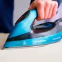 Taurus Sliding Perfect 2800 Centro de Planchado 2800W con Suela de Cerámica, Negro/Azul, Vapor 400g/min, Planchado Vertical, 1.5L, 5.5 Bar