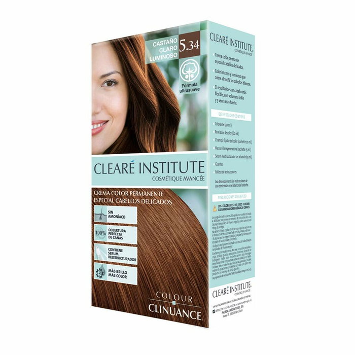 Clearé Institute COLOUR CLINUANCE 5.34 Castaño Claro Luminoso