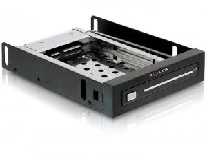DeLOCK Marco intercambiable de 3.5 pulgadas para 1 x 2.5 pulg. SATA HDD/SSD