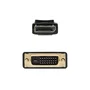Nanocable Cable de Video DisplayPort Macho a DVI Macho - 3 Metros / 3m Conversor Adaptador DP a DVI