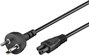 Goobay Mains Connection Cable Denmark, 2 m, Black