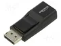 DeLOCK Adaptador DisplayPort 1.2 a HDMI 4K Pasivo Negro