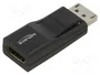 DeLOCK Adaptador DisplayPort 1.2 a HDMI 4K Pasivo Negro