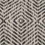 Ixia Alfombra Gris de Poliéster-Algodón 80 x 150 cm