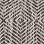 Alfombra Gris Poliester-Algodón 80 X 150 cm