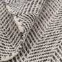 Alfombra Gris Poliester-Algodón 80 X 150 cm