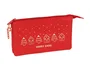Safta Portatodo Triple Merry Xmas con 3 Cremalleras