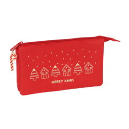 Safta Portatodo Triple Casitas Merry Xmas