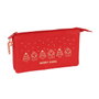 Safta Portatodo Triple Merry Xmas con 3 Cremalleras