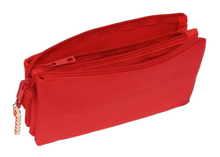 Safta Portatodo Triple Casitas Merry Xmas 22x12x3cm