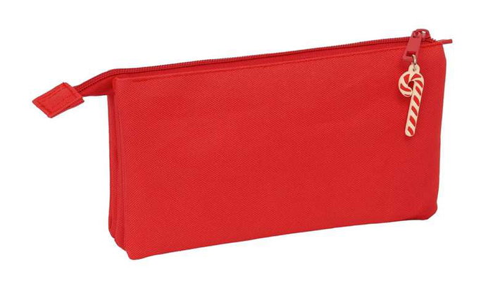 Safta Portatodo Triple Casitas Merry Xmas 22x12x3cm