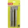 Ryobi RAKSPC03 Kit de 3 Cinceles SDS+ (1 Punta, 1 Plano, 1 Pico)