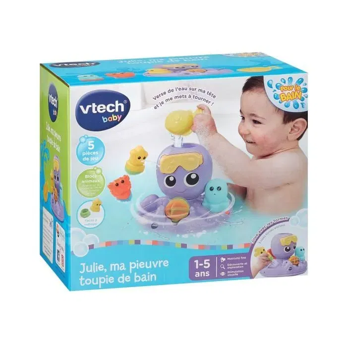 Vtech Baby Pulpo de Baño Giratorio VTE3417765792052