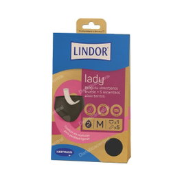 Lindor Lady Braguita Absorbente Lavable Talla M + 5 Recambios