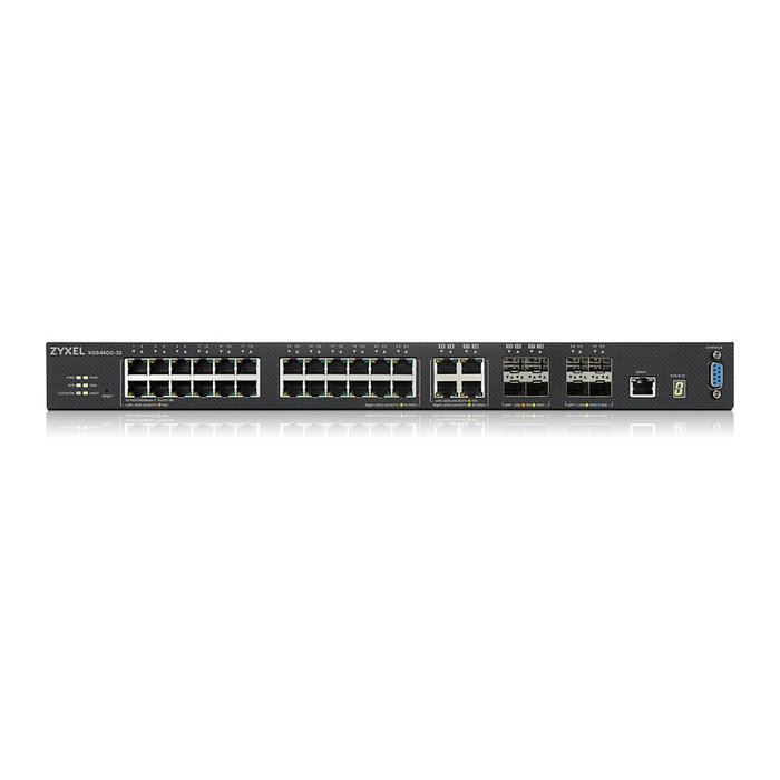 Zyxel XGS4600-32 Switch Gestionable Capa 3 con 24 Puertos Gigabit y 4 SFP+ Zyxel XGS4600-32 Switch Gestionable Capa 3 con 24 Puertos Gigabit y 4 SFP+
