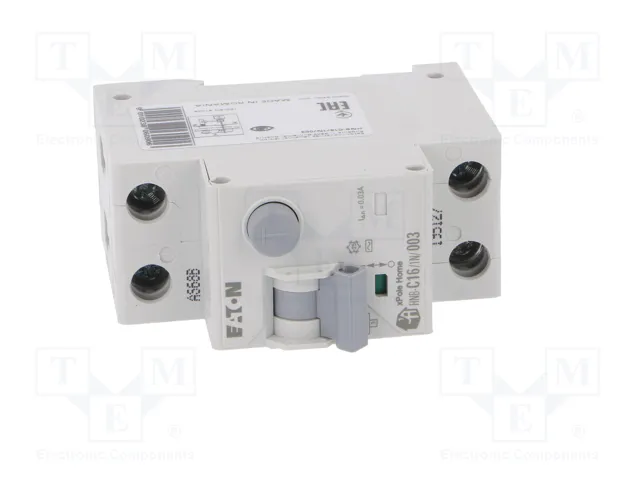 EATON ELECTRIC HNB-C16/1N/003 RCBO 16A 30mA 1+N