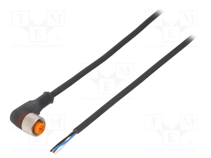 OMRON Cable para sensores M12 4 pines 5m OMRON Cable para sensores M12 4 pines 5m