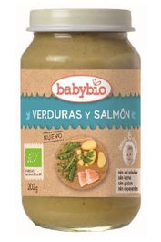 Menú Verduras Salmón
